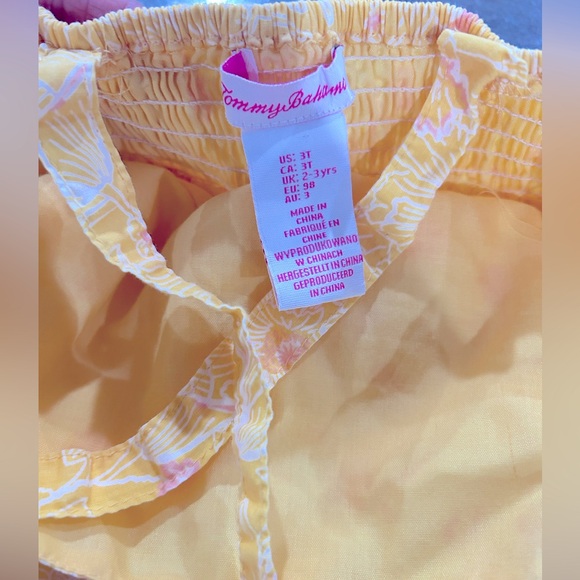 Tommy Bahama Yellow Sun Dress- Size 3T - Picture 7 of 8